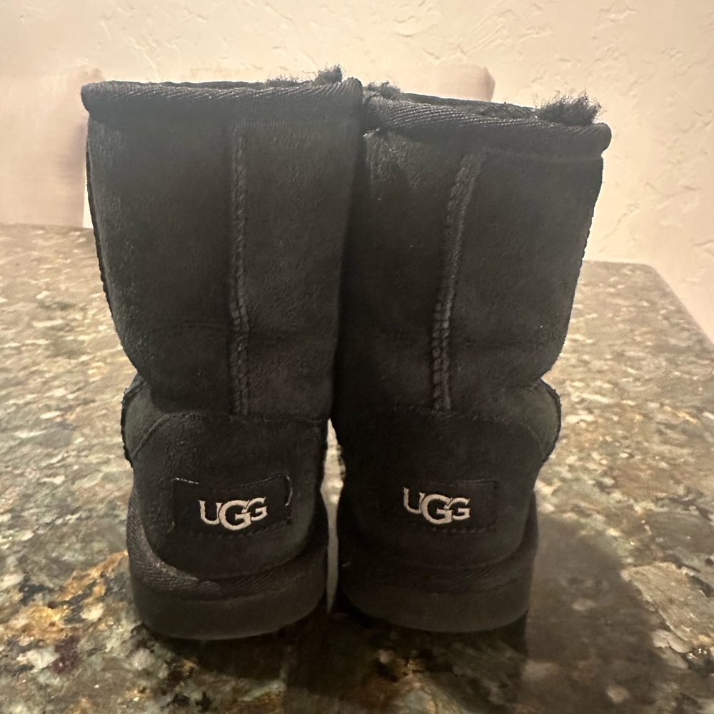 UGG Midnight Black Suede Boots